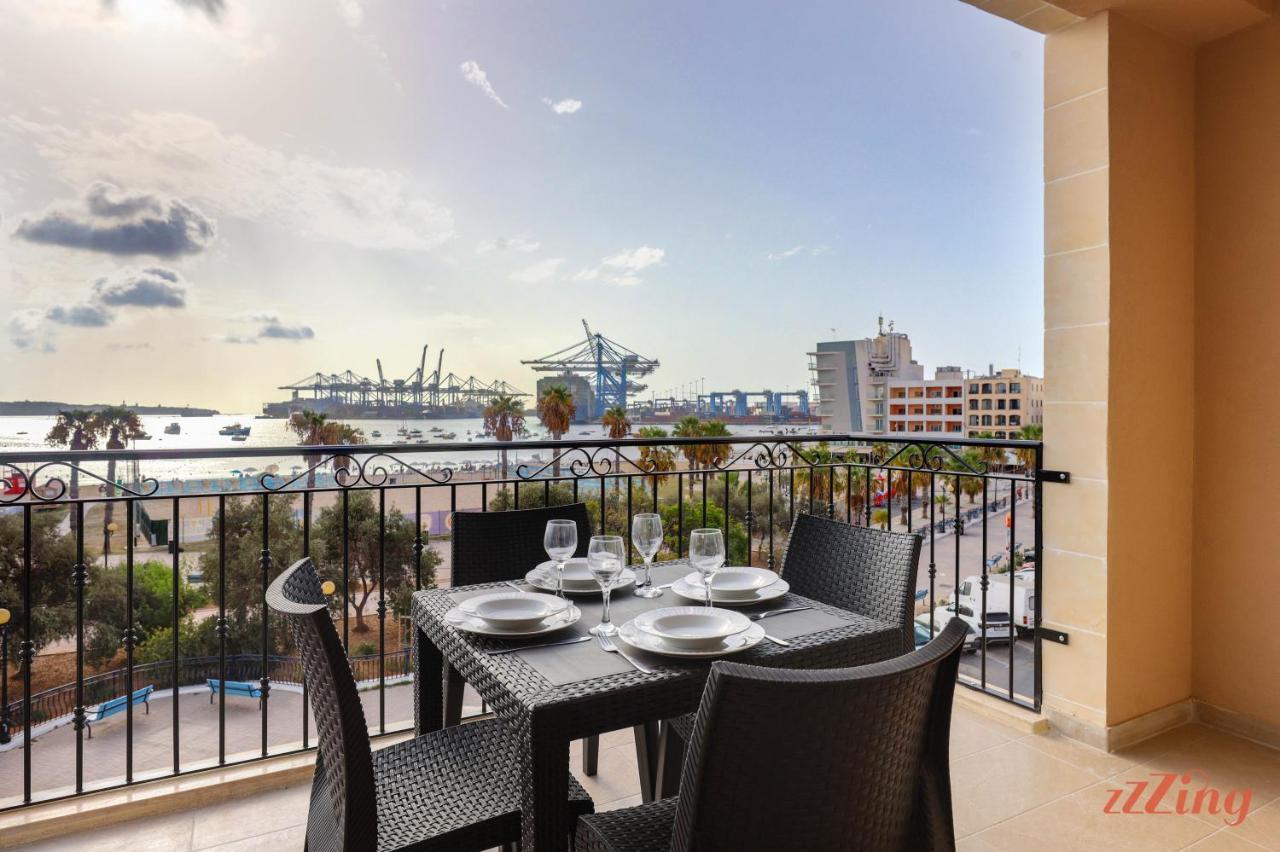 Luxurious Duplex Seafront Apt W Amazing Sea Views Birżebbuġa Екстериор снимка